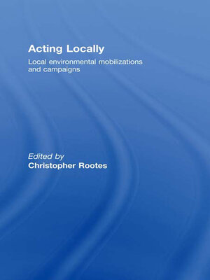cover image of Acting Locally